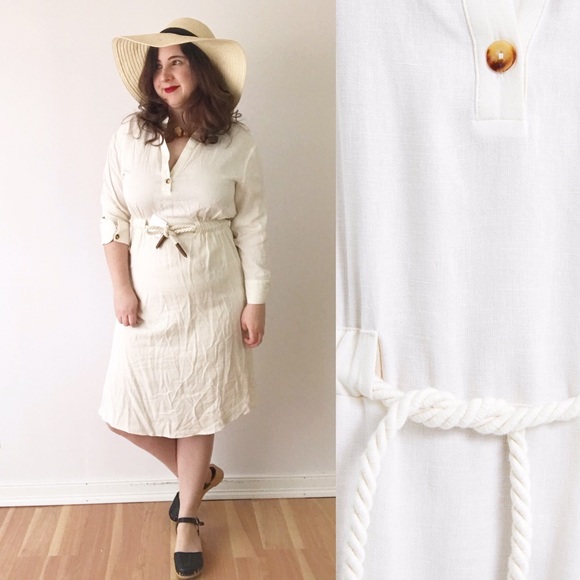 Zara | Dresses | Zara Rope Belted Tunic 